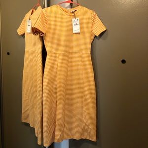 Zara Gingham Dress